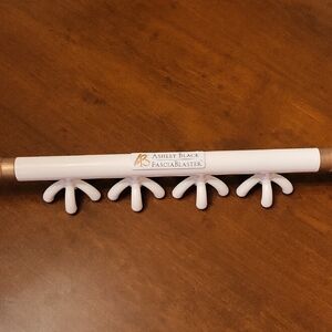 Ashley Black FasciaBlaster White Massage Tool
